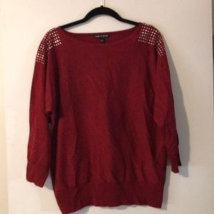 Macy’s Red top great for holidays!